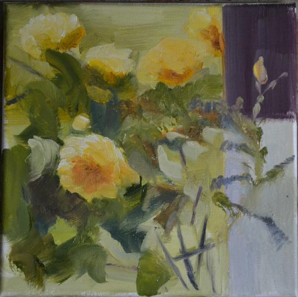 Patricia Dickun Yellow Roses