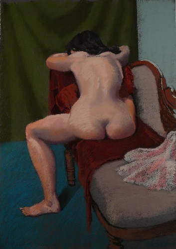 Nude on Chaise