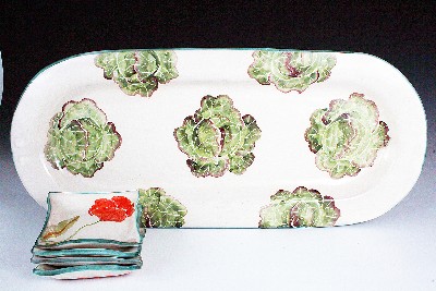 Poppies & Lettuce Bread & Oil Set