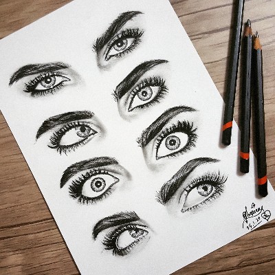 Cara's eyes