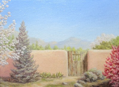 Gate at Saint Juliana, Santa Fe NM