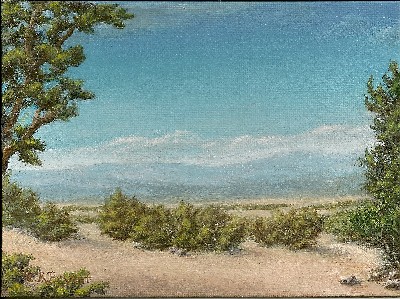 Jemez Mountains from St. Juliana