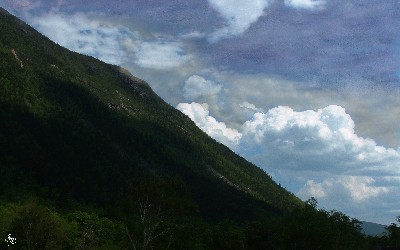 Clouds Over Mt. Webster - Open Edition