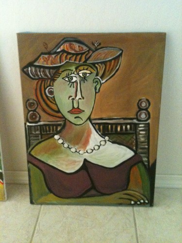 Girl with a hat